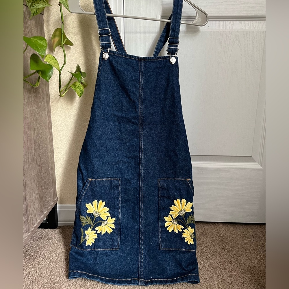 Top shop overalls dress